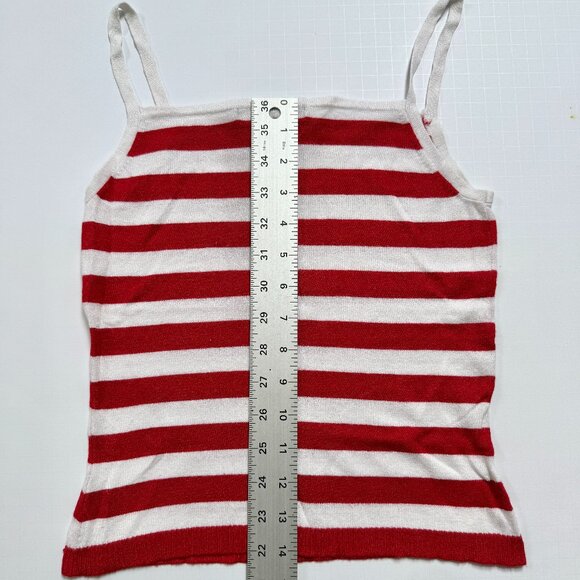 AMANDA VINCI / STRIPED TANK TOP / SIZE SMALL - Picture 6 of 6